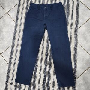 Mountain Hardwear Basin Trek Pants Mens 36x30 Blue Softshell Hiking Stretch